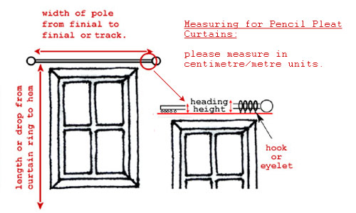 Pencil Pleat Curtains, How To Put Curtain Rings On Pencil Pleat Curtains